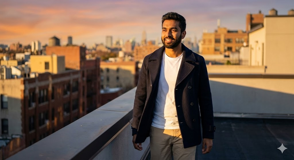 Rooftop Golden Hour Walk