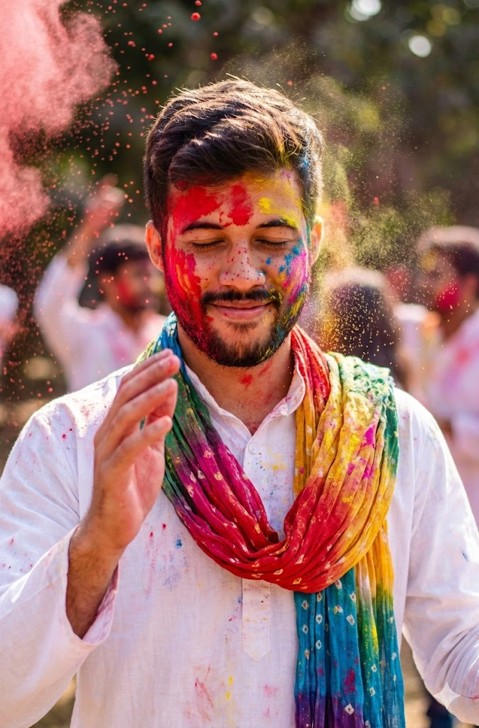 Happy Holi Photo Prompt result