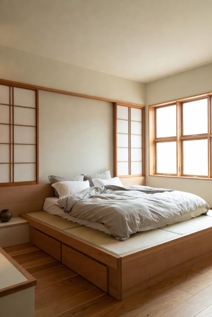 Elevated Platform with Hidden Storage