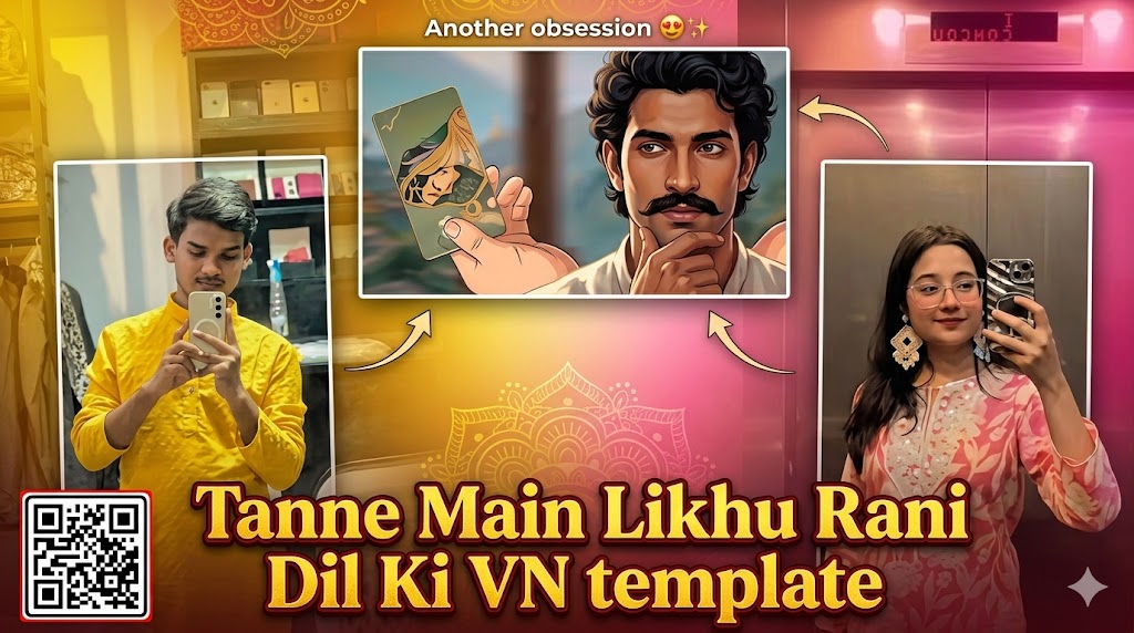Tanne Main Likhu Rani Dil Ki VN Template Code
