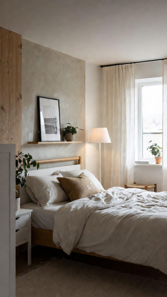 Minimal Cozy Scandinavian Bedroom