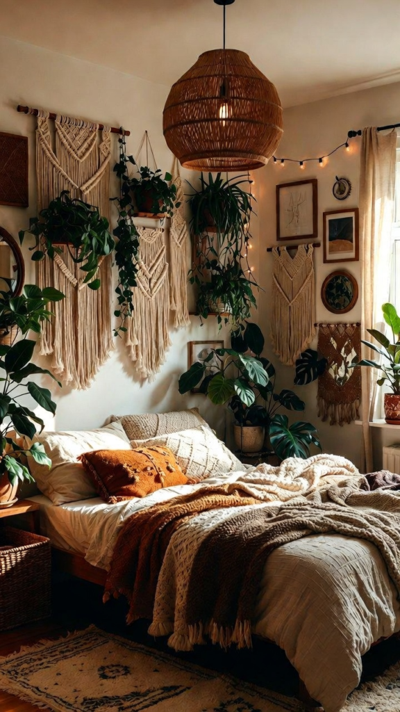 Boho Cozy Bedroom