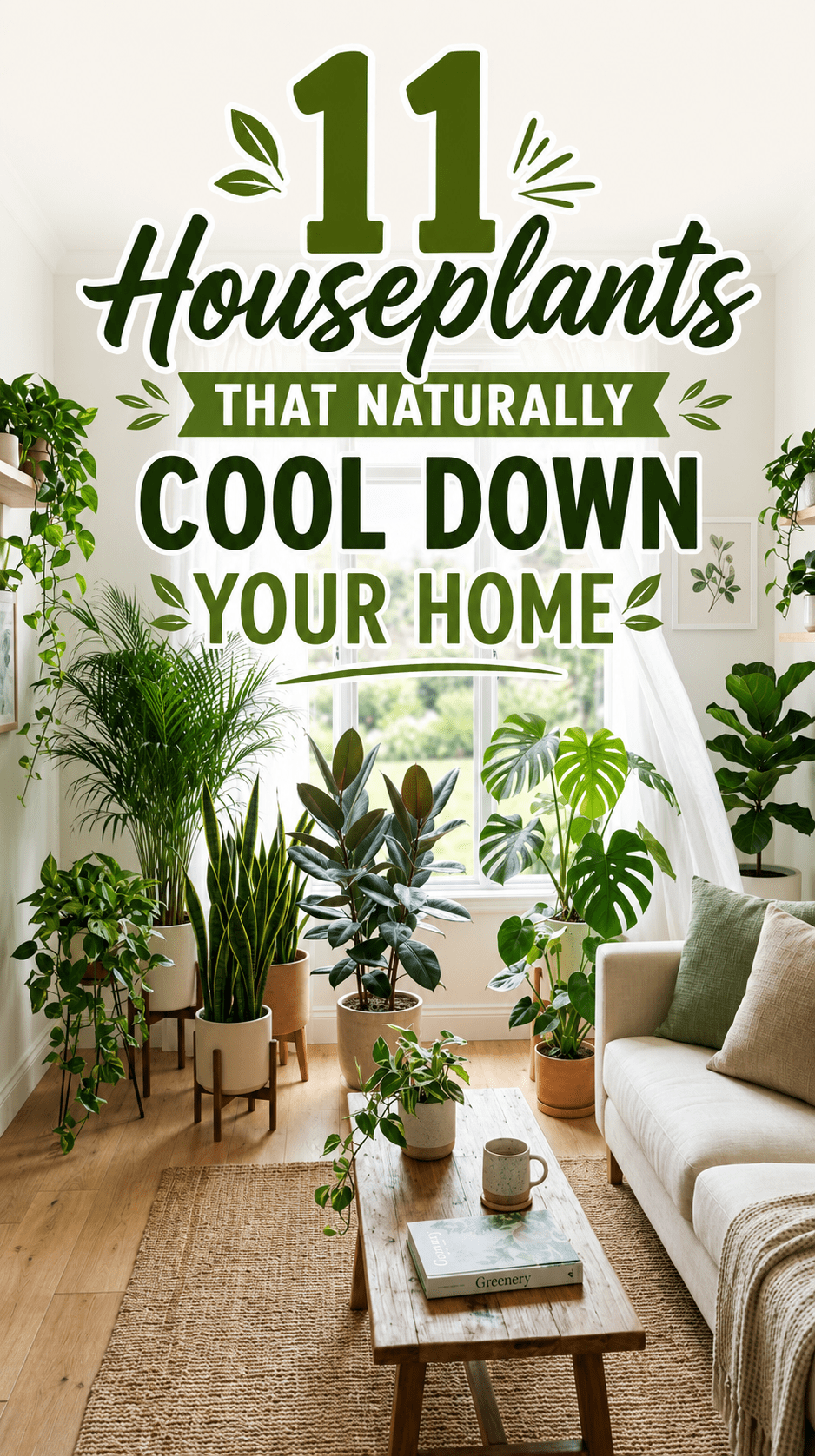 11 Houseplants That Naturally Cool Down Your Home