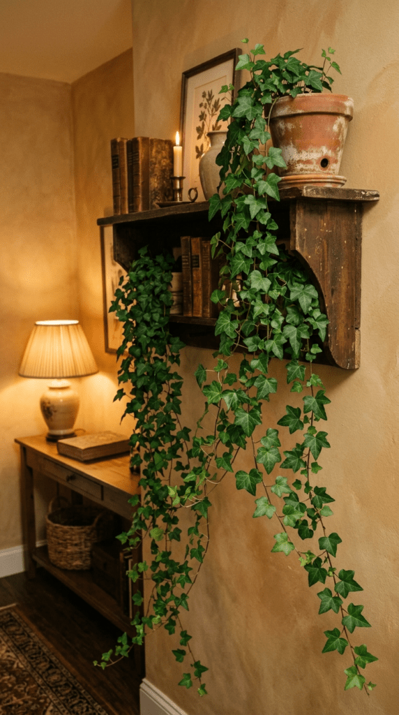 🌿 English Ivy — Cascading Dark Corner Classic