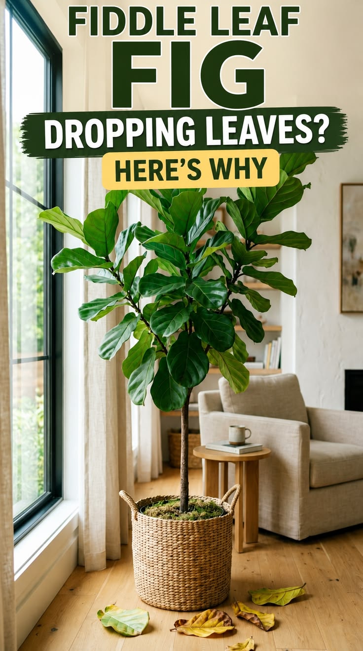 Fiddle Leaf Fig Dropping Leaves