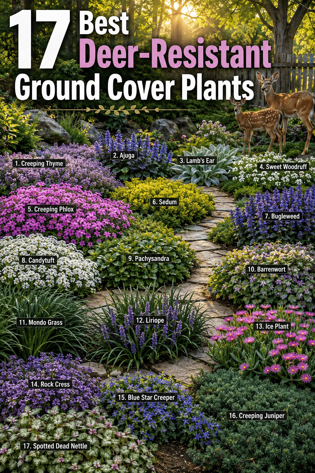 Deer-Proof Your Garden: 17 Beautiful Ground Cover Plants Deer Tend to Avoid