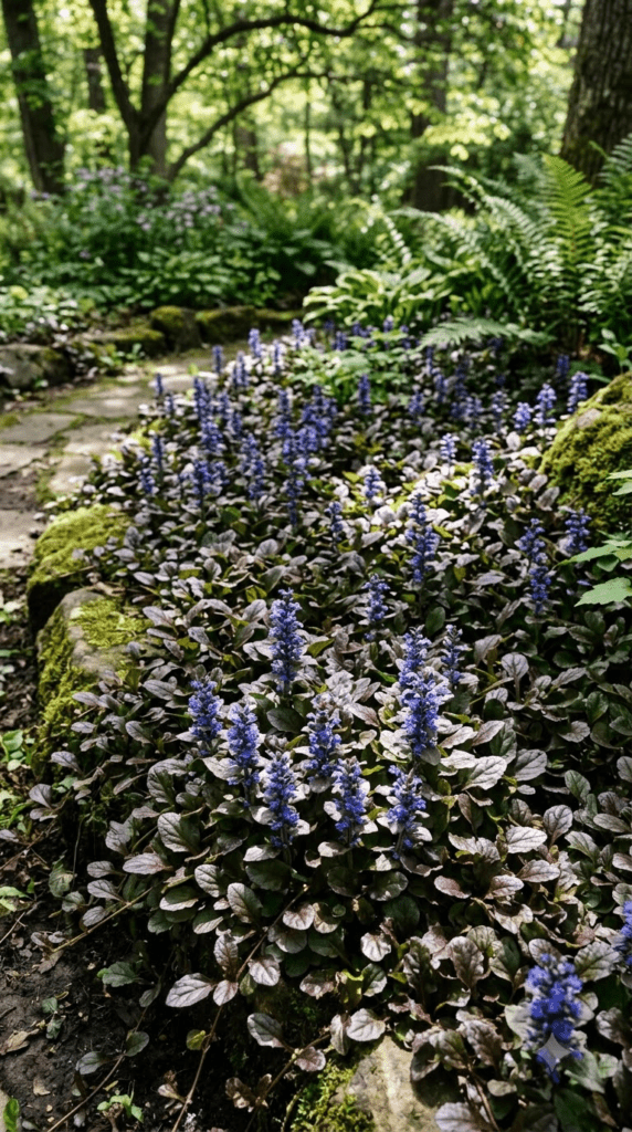 Ajuga (Bugleweed) — "Bronze Carpet in the Shade