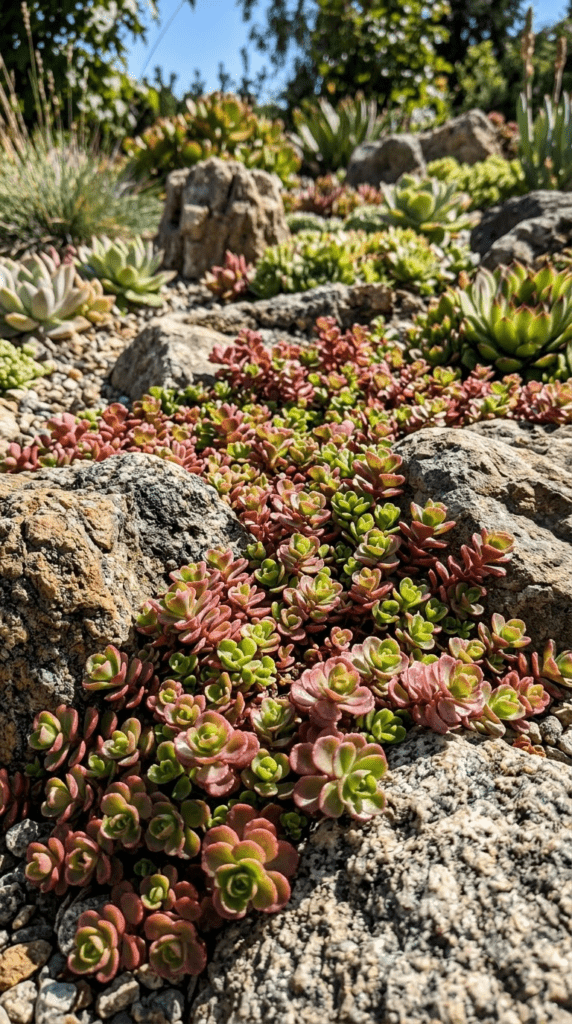 Sedum (Stonecrop) — Stonecrop's Colorful Patchwork