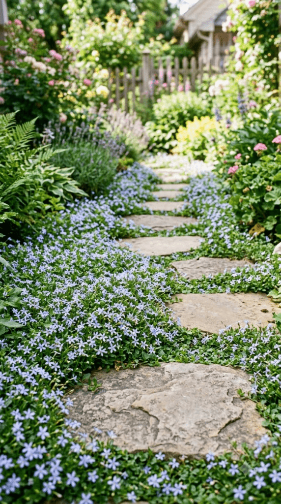 Blue Star Creeper — Tiny Blue Stars Between Stepping Stones