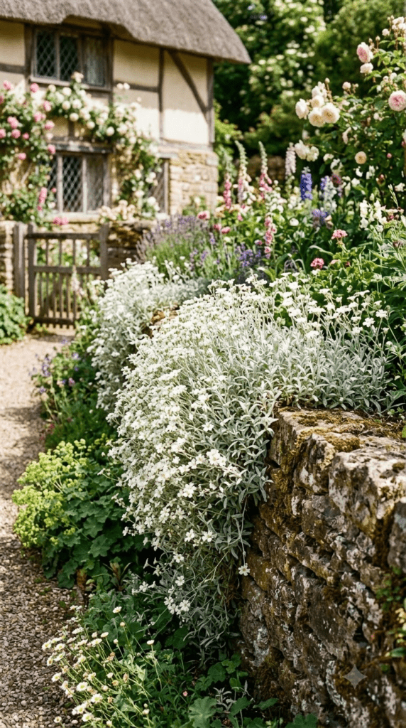 Snow-in-Summer — A Dusting of White in Full Bloom