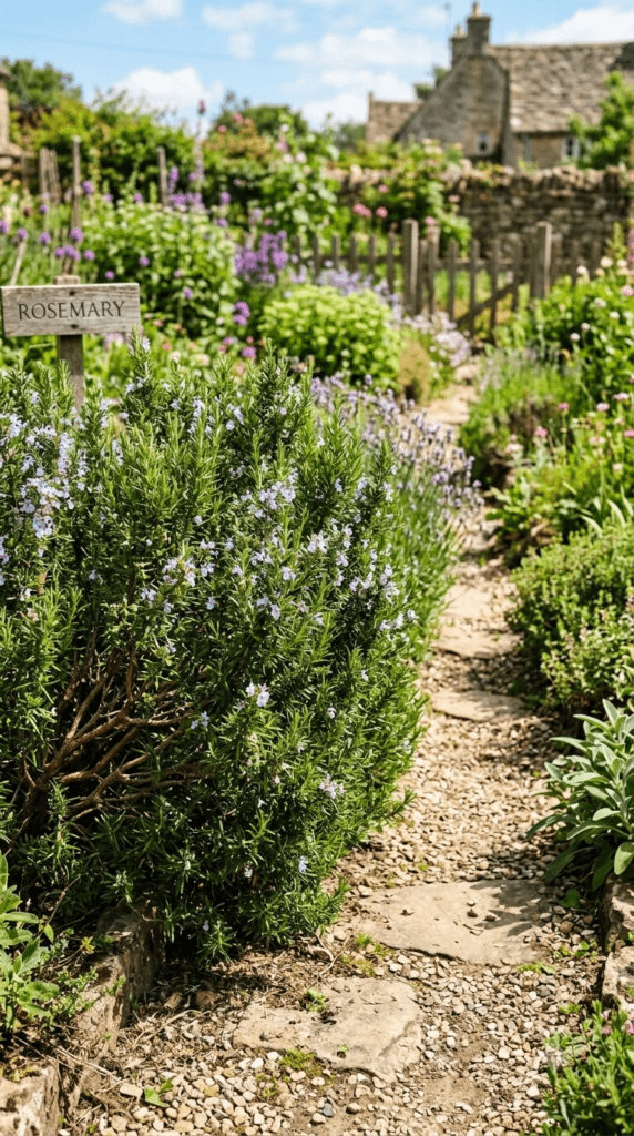Rosemary — "Piney Green Along the Garden Path"