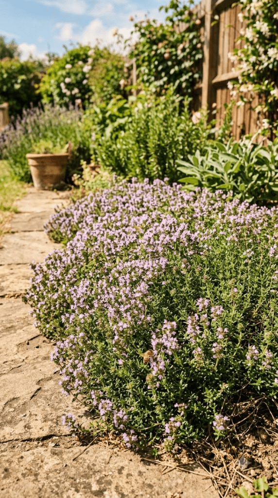 Thyme — "A Fragrant Carpet at the Garden's Edge"