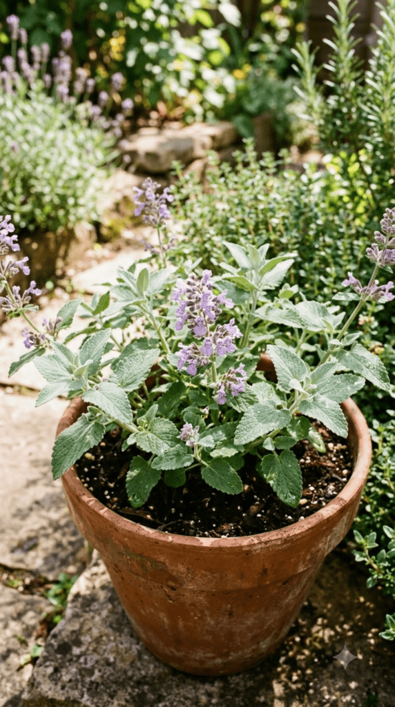 Catnip — "Minty Green in the Sunny Pot"