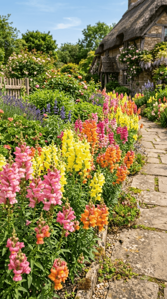 Snapdragons — "Color Spikes Standing Tall"