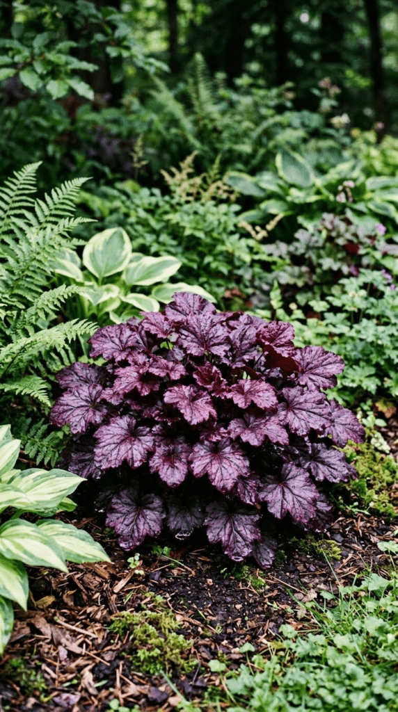 Heuchera 'Palace Purple' — "Deep Purple in the Shade"