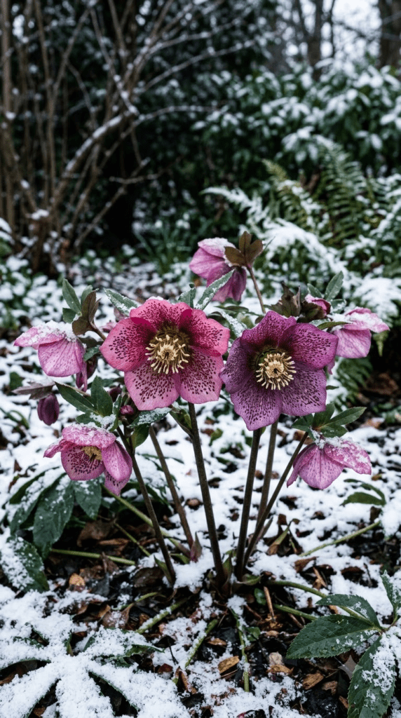 Hellebore 'Winter Jewels' — "Blooming Through the Frost"