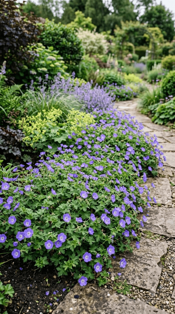 Geranium 'Rozanne' — "Violet-Blue Until First Frost"