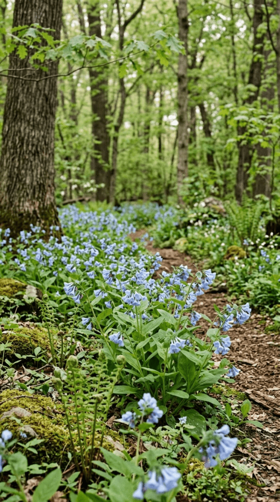 Virginia Bluebell — "Soft Blue Beneath the Trees"