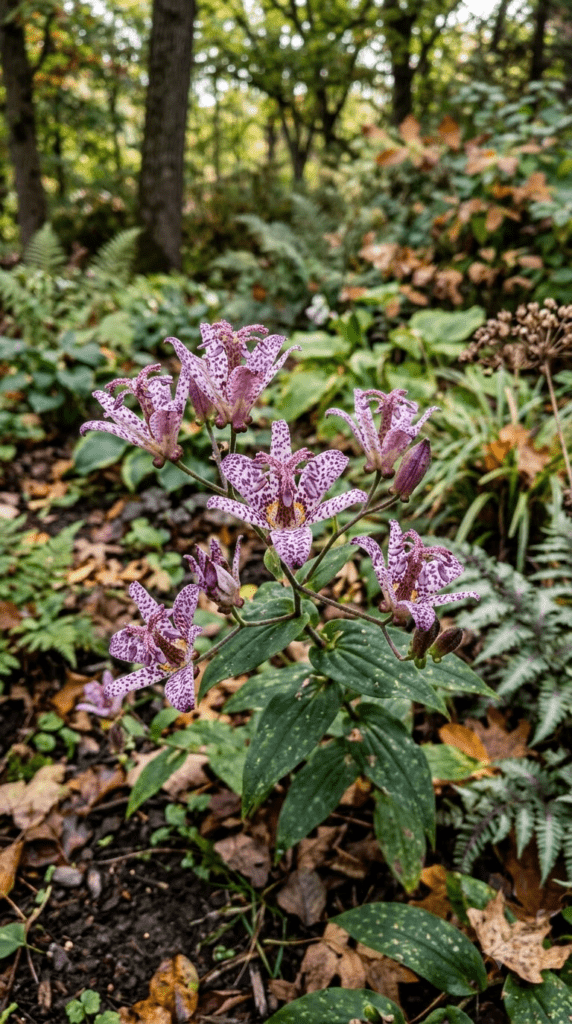 Toad Lily — "Speckled Blooms of Early Fall"