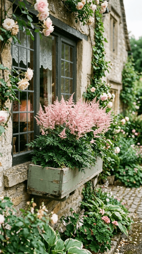 Astilbe — "Soft Plumes of Pink Rising Up"