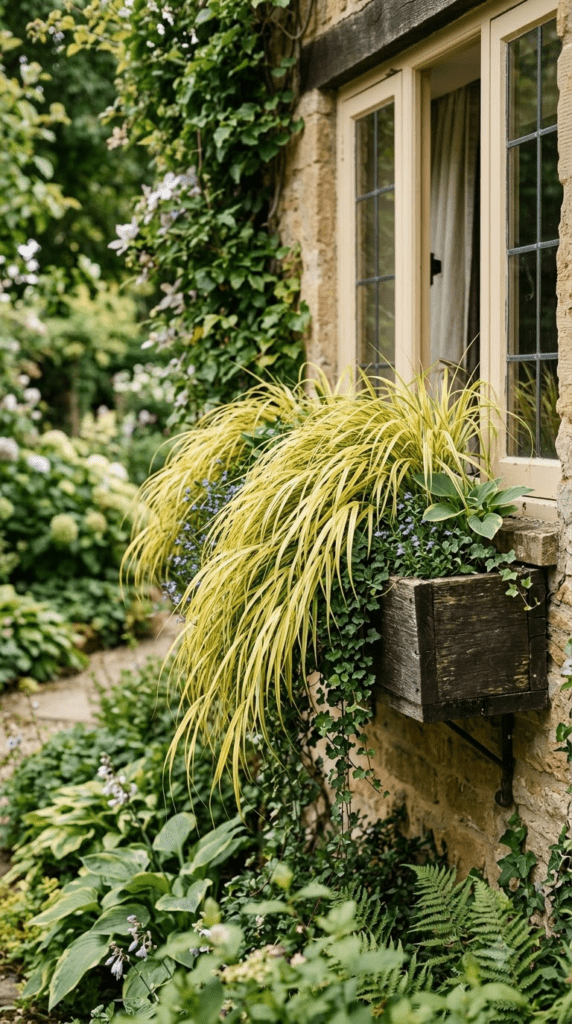 Japanese Forest Grass — "Golden Blades Cascading in the Breeze"