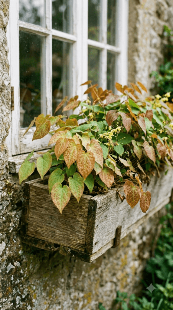 Epimedium — "Quiet Bronze in the Shadows"