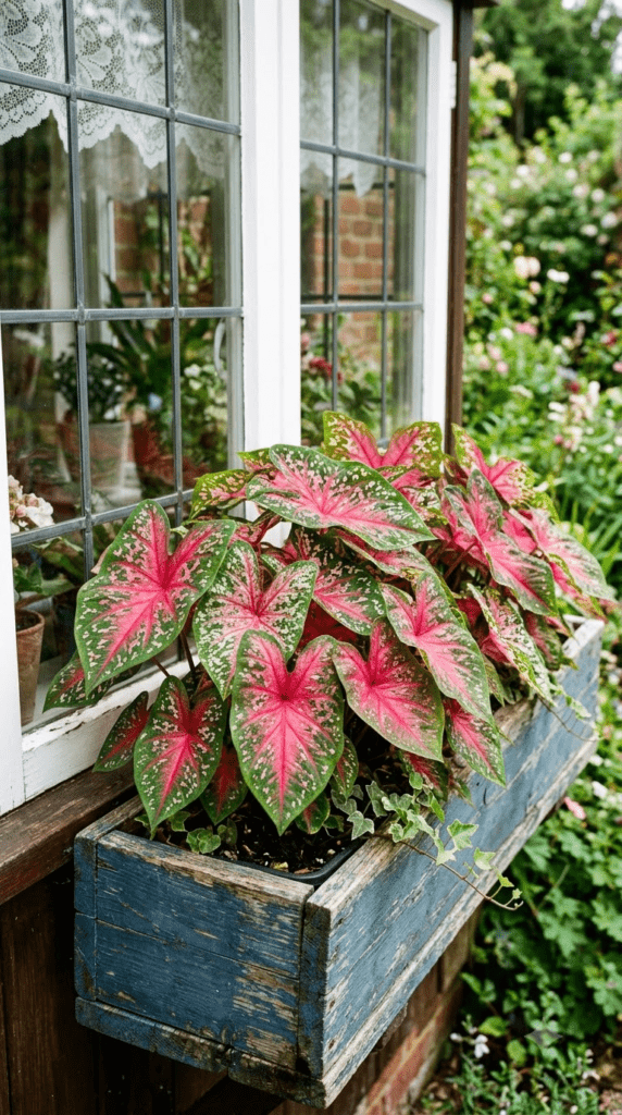 Caladium — "Bold Leaves Without a Single Bloom"