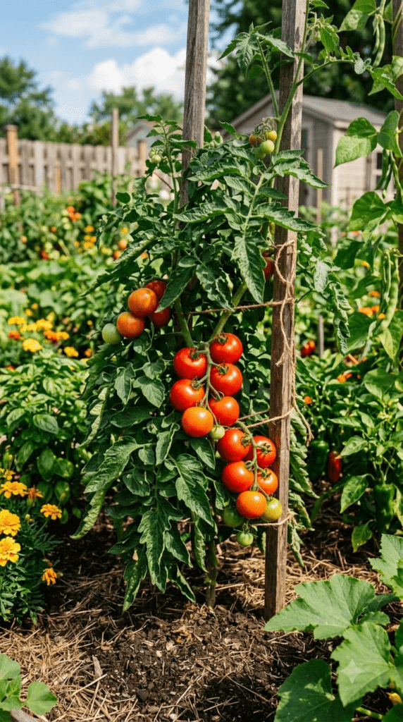 Tomatoes — "Ripening Red on the Vine"