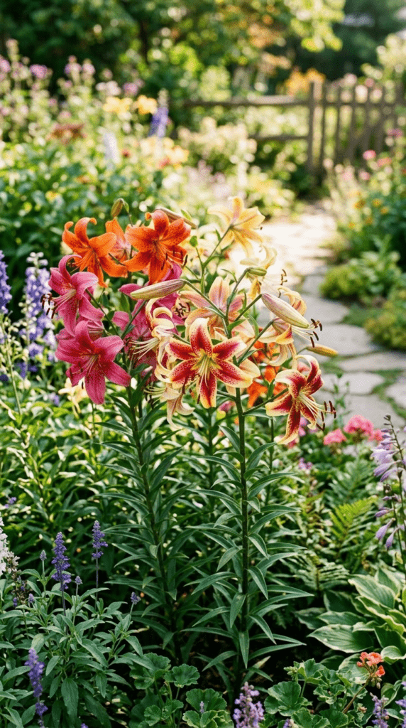 Lilies — "Tall Stems, Vibrant Petals"