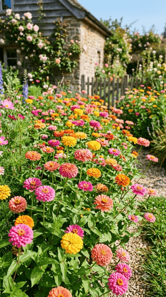 Zinnias — "A Burst of Summer Color"