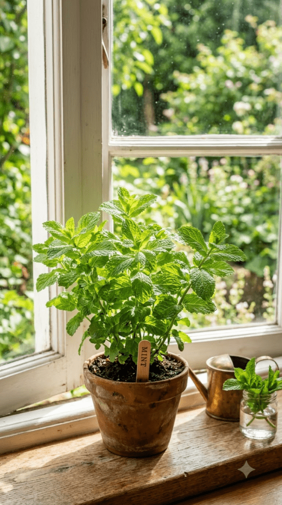 Mint — "Bright Leaves for Tea and Drinks"