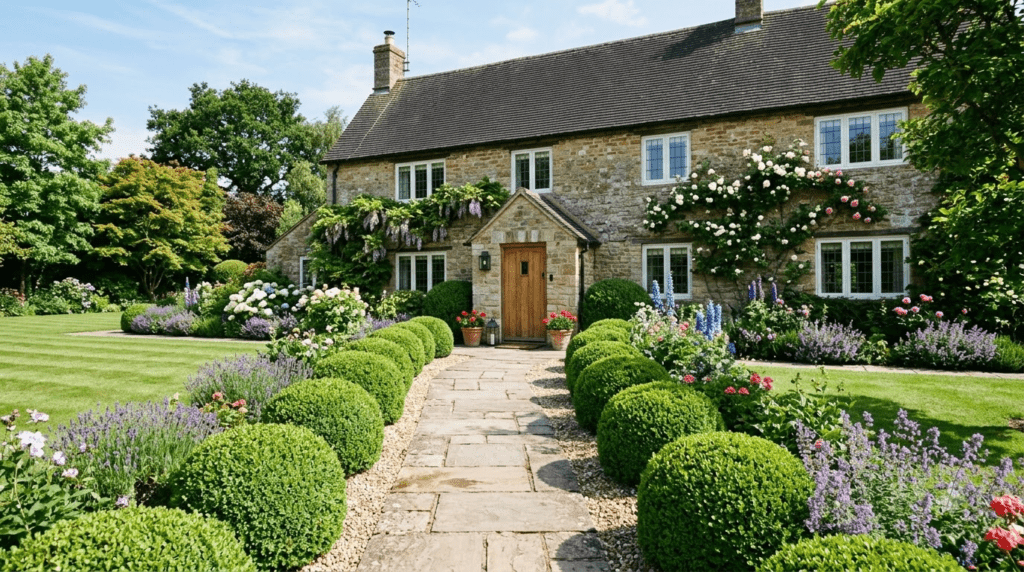 Boxwood Hedge Borders