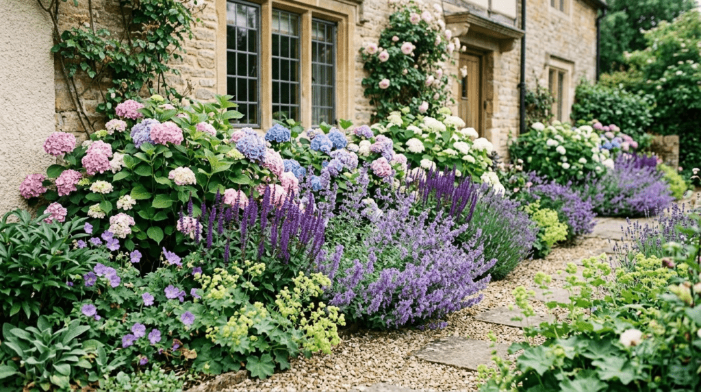 Layered Perennial Borders