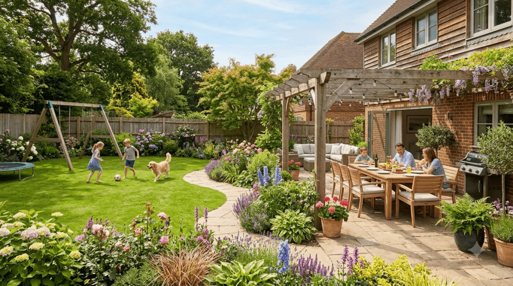 Family-Friendly Lawn Zones