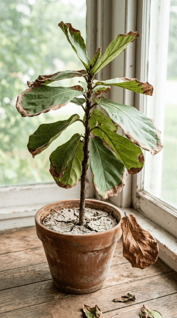 Underwatering and Inconsistent Watering