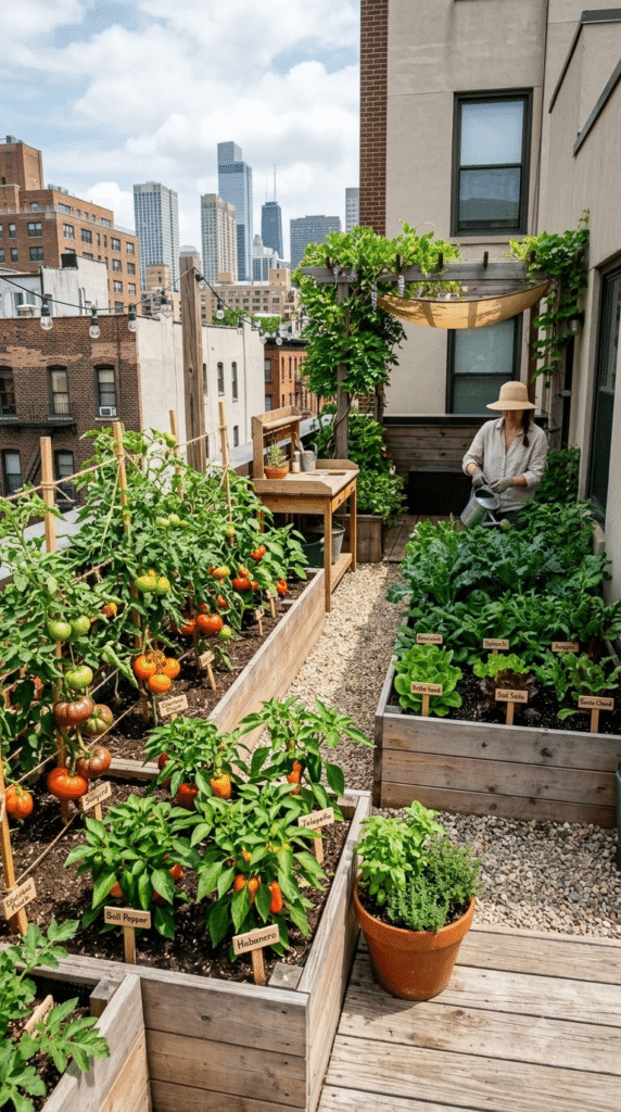How to Create a Rooftop Vegetable Garden: 15 Smart Ideas for a Fresh Urban Harvest 9 image 132
