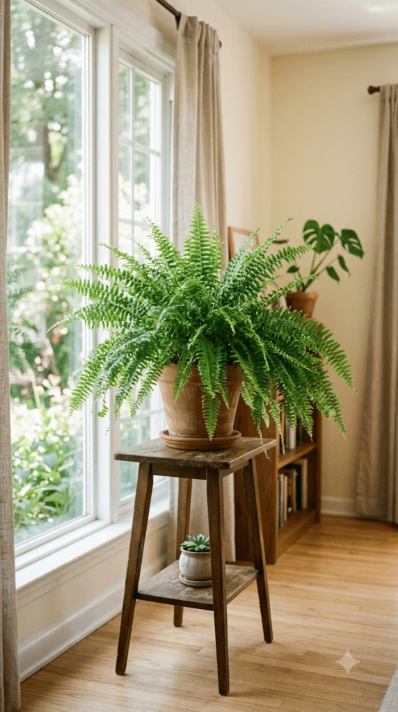 Feathery Fronds Made for Napping Nearby