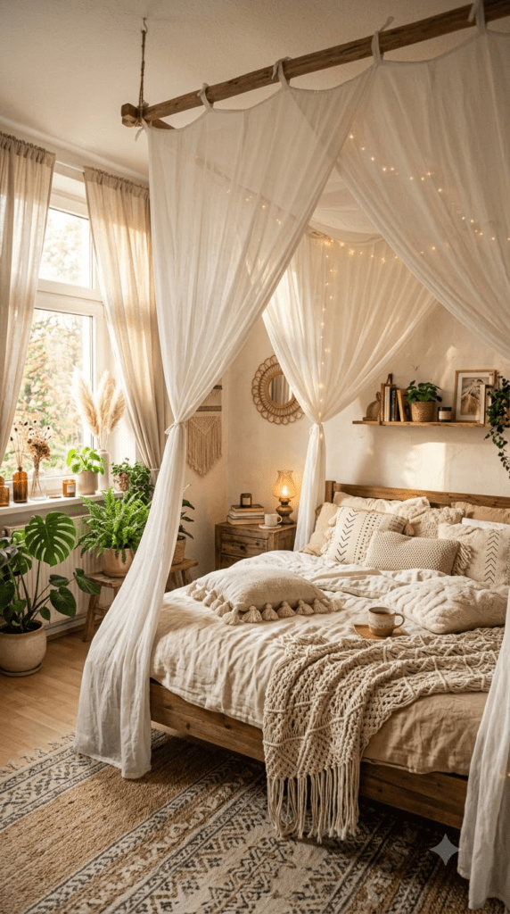 Boho Bedroom Decor Inspiration: 15 Ideas for a Warm, Layered Retreat 7 image 63