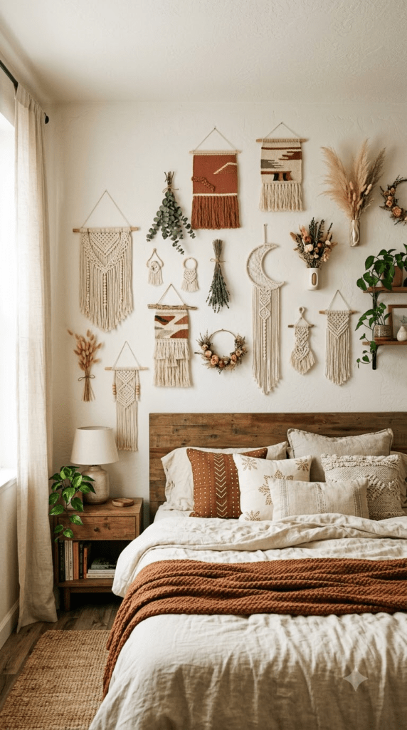 Boho Bedroom Decor Inspiration: 15 Ideas for a Warm, Layered Retreat 8 image 64