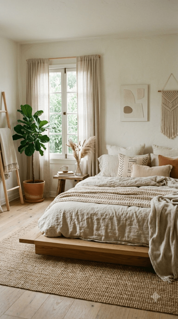 Boho Bedroom Decor Inspiration: 15 Ideas for a Warm, Layered Retreat 10 image 66