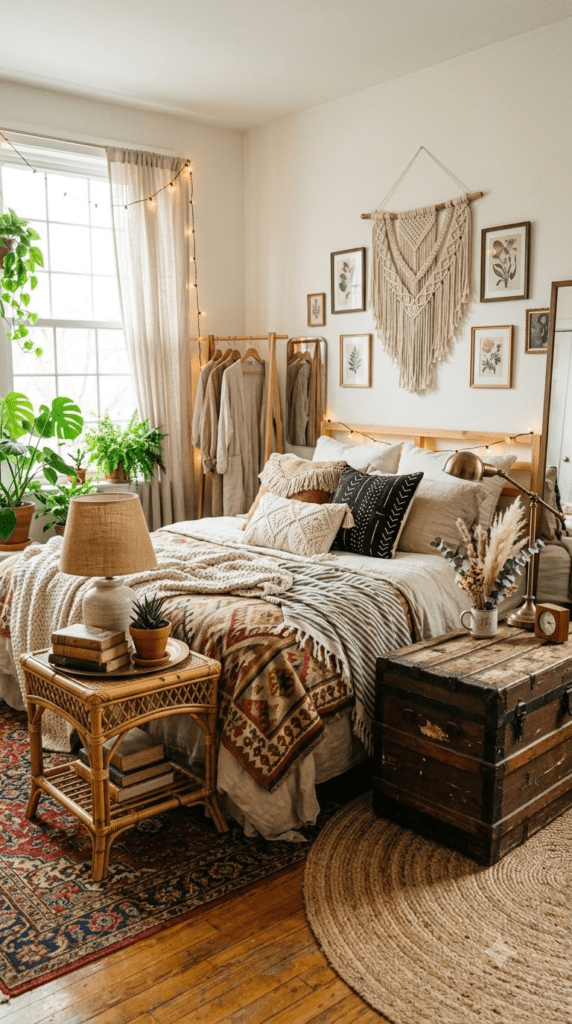 Boho Bedroom Decor Inspiration: 15 Ideas for a Warm, Layered Retreat 12 image 68