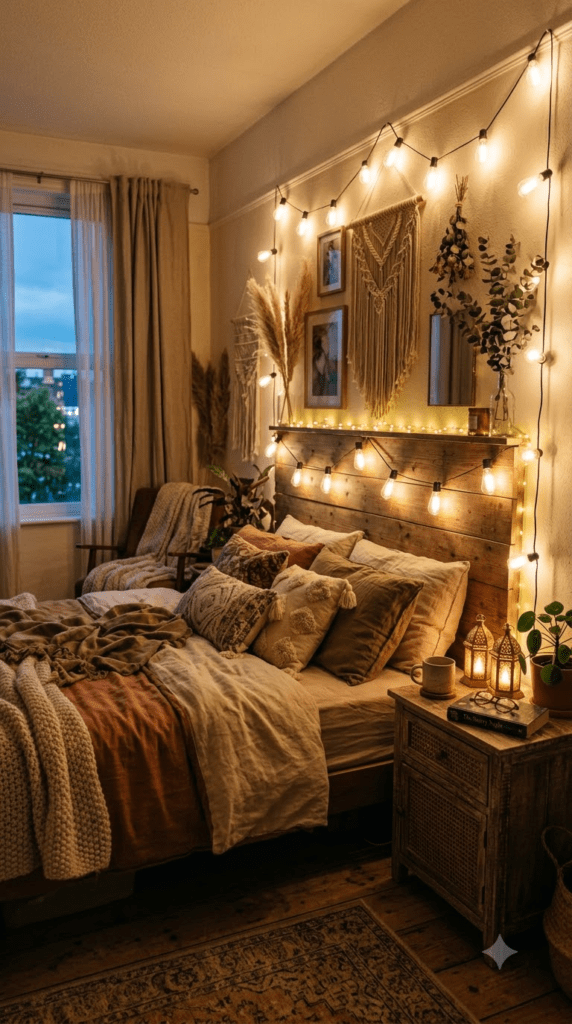 Boho Bedroom Decor Inspiration: 15 Ideas for a Warm, Layered Retreat 13 image 69