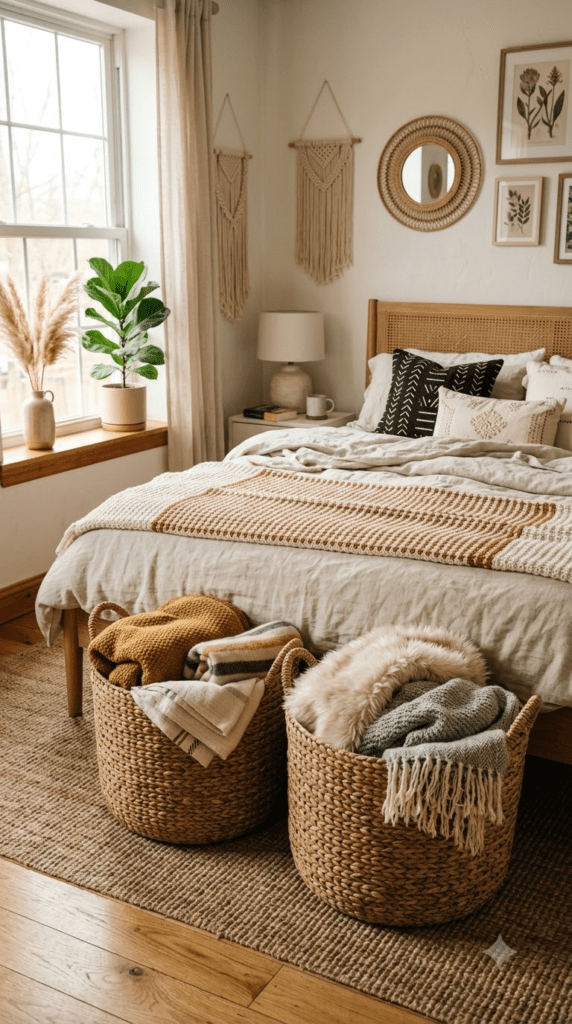 Boho Bedroom Decor Inspiration: 15 Ideas for a Warm, Layered Retreat 15 image 71