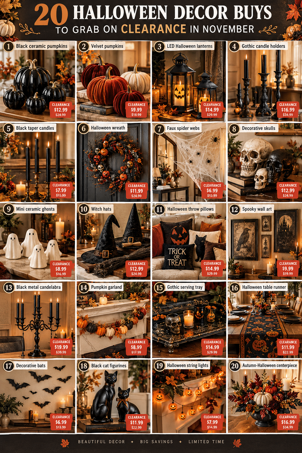 20 Halloween Decor