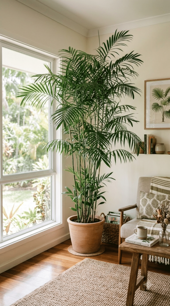 7 Easy-to-Grow, Cat-Friendly Air-Purifying Houseplants 6 A Tall Green Filter for the Living Room