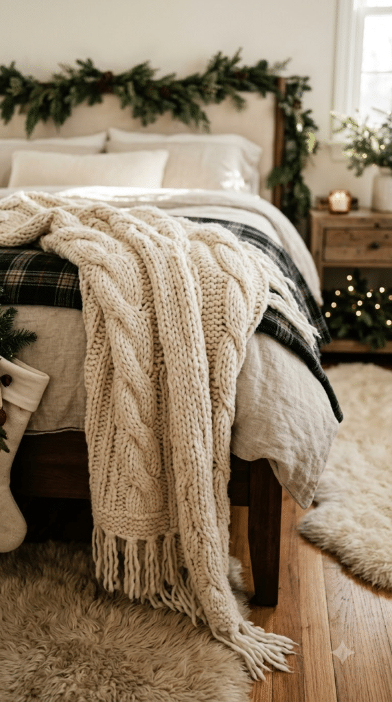A Throw That Makes the Bed Feel Warmer