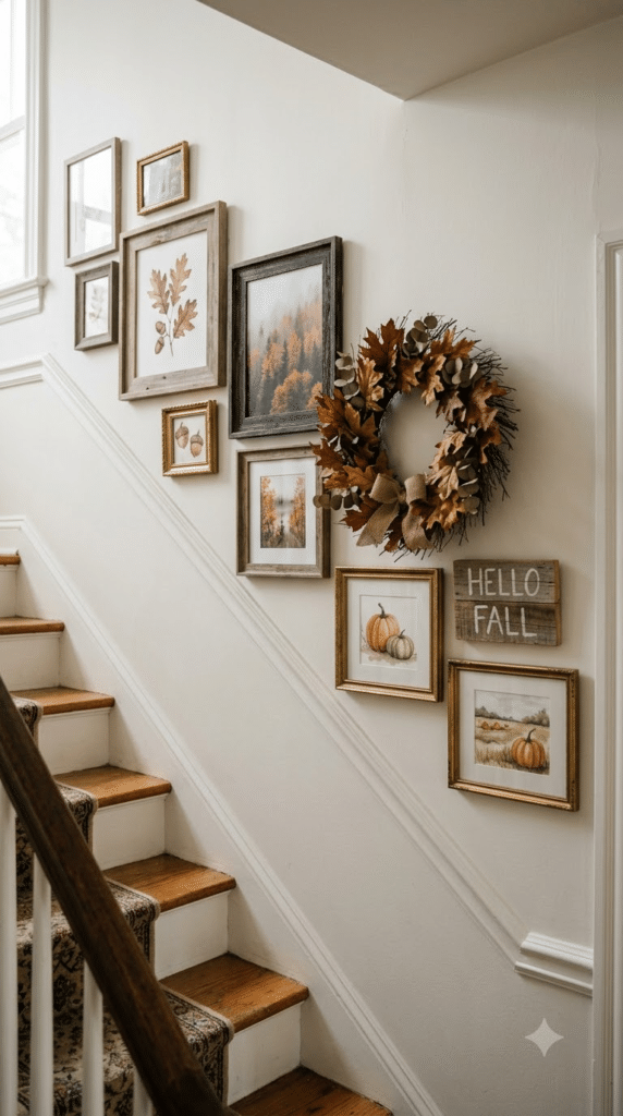 A Little Autumn Gallery Following the Stairs